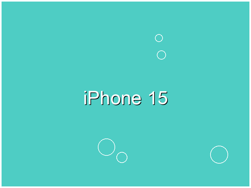 iPhone 15
